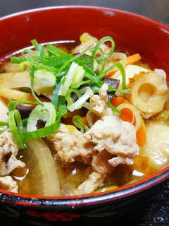 具だくさんde旨々♪♪我が家の豚汁~❤❤-レシピのメイン写真