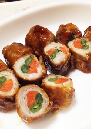 豚肉の野菜巻き☆ケチャップ風味-レシピのメイン写真