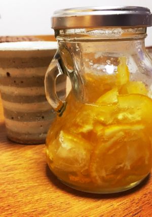 カンタンゆず茶-レシピのメイン写真