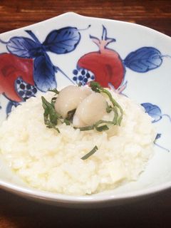 ホタテ粥 韓国風-レシピのメイン写真