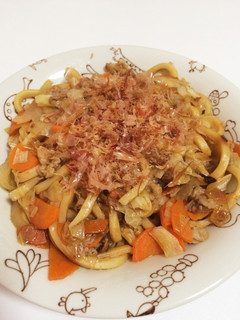 簡単☆小さい子供も食べられる焼うどん-レシピのメイン写真