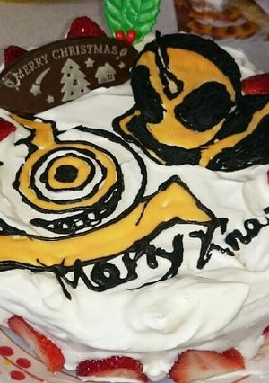 仮面ライダーゴーストケーキ-レシピのメイン写真