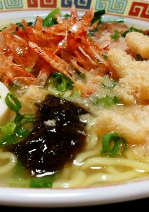 食戟のソーマ優勝レシピ★エビ塩ラーメン-レシピのメイン写真