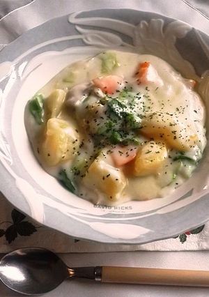 簡単!米粉のシチュー-レシピのメイン写真