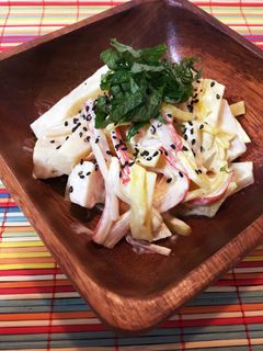 筍と沢庵のサラダ-レシピのメイン写真