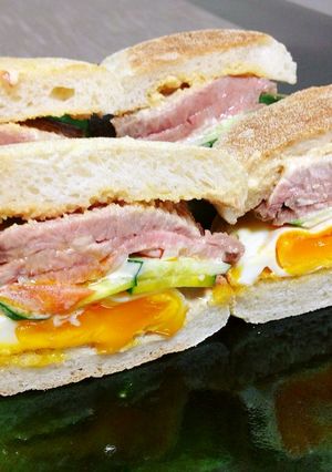 ローストビーフサンド-レシピのメイン写真