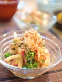 菜の花と大根のコク旨☆胡麻味噌マヨ和え-レシピのメイン写真