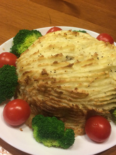 ミートローフのマッシュポテト包み焼き-レシピのメイン写真