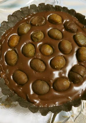 甘栗チョコケーキ-レシピのメイン写真