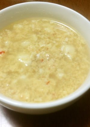 風邪防止！生姜と豆板醤の卵スープ-レシピのメイン写真