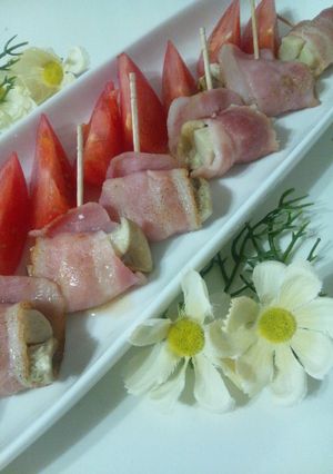 バターで蒸し焼き♪エリンギベーコン-レシピのメイン写真