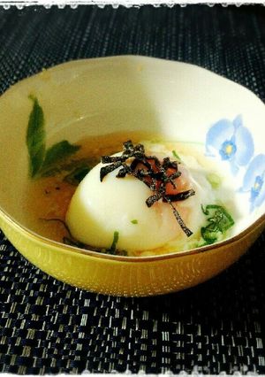温泉卵 アレンジ~ あと一品-レシピのメイン写真