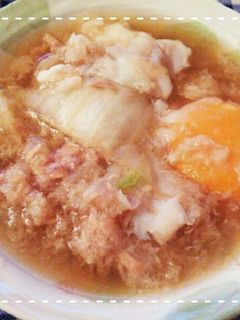 土鍋で簡単!白菜とツナのみぞれ煮-レシピのメイン写真