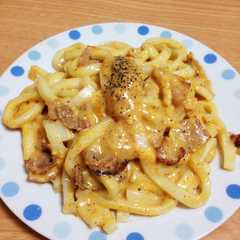 A picture of おうどんカルボ♡.