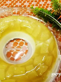 ケーキみたいな桃のムース☆卵なし-レシピのメイン写真