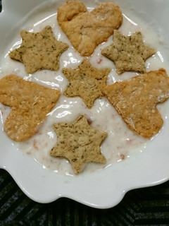 クッキーでヨーグルトアート-レシピのメイン写真