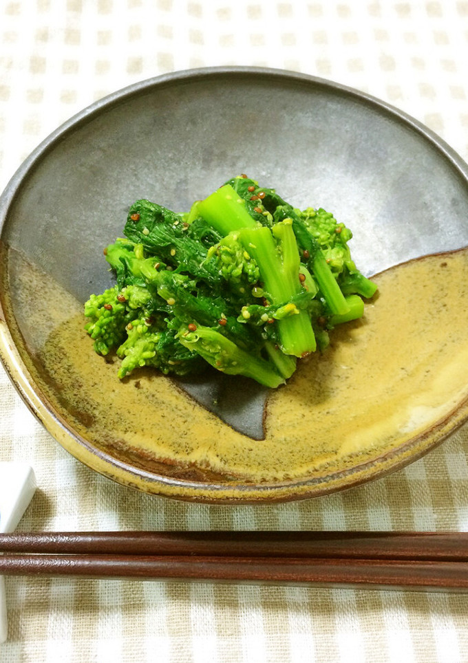菜花の粒マスタード和え-レシピのメイン写真