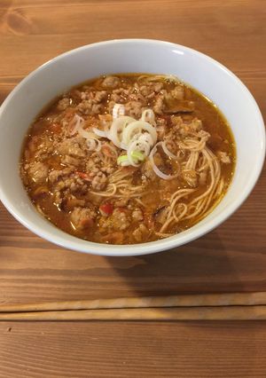 海老味噌ラーメン(蝦子麺使用)-レシピのメイン写真
