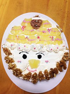 簡単かわいいクリスマスケーキ-レシピのメイン写真