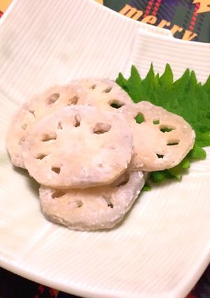 味付け不要☆簡単れんこんのから揚げ-レシピのメイン写真