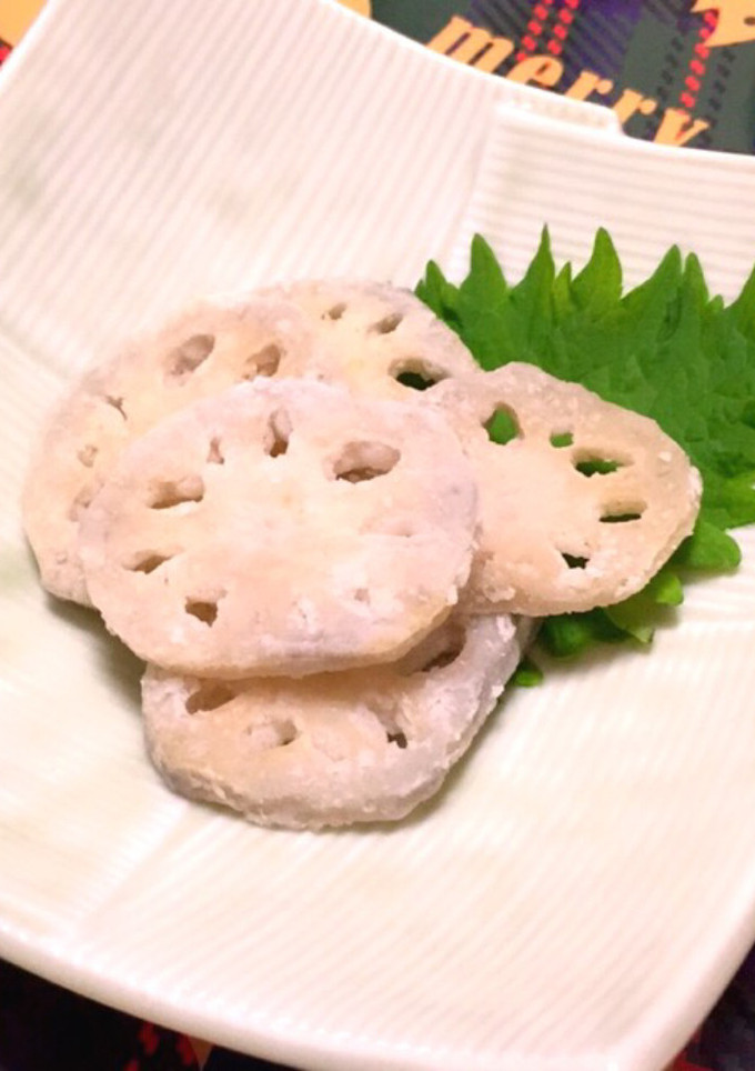 味付け不要☆簡単れんこんのから揚げ-レシピのメイン写真