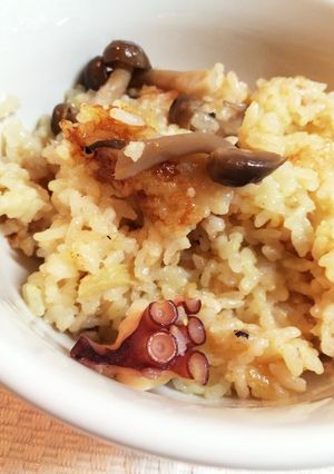 ちょっとカレー味のタコ飯-レシピのメイン写真