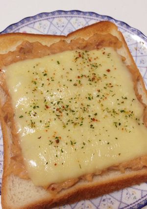 ツナマヨチーズトースト-レシピのメイン写真