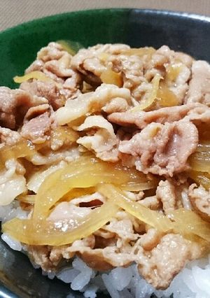 豚丼 (煮るタイプ)-レシピのメイン写真