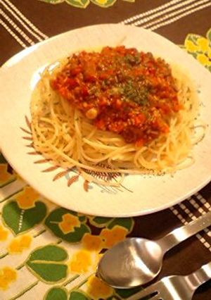 具沢山☆コクが決め手!懐かしミートソース-レシピのメイン写真
