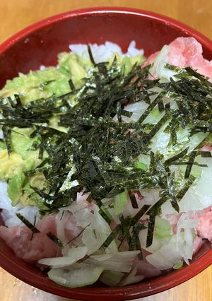 失敗しないまぐろのたたきアボカド丼🥑-レシピのメイン写真