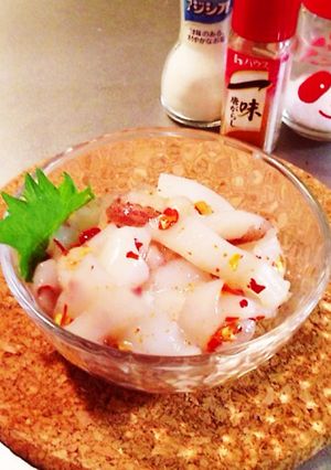 調味料3つで簡単♡我が家のイカの塩辛-レシピのメイン写真
