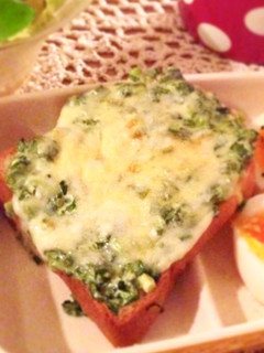 ねぎマヨチーズトースト-レシピのメイン写真