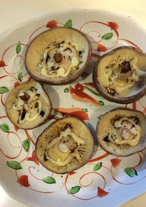 椎茸グリル焼き＊さっと 簡単 おつまみ-レシピのメイン写真