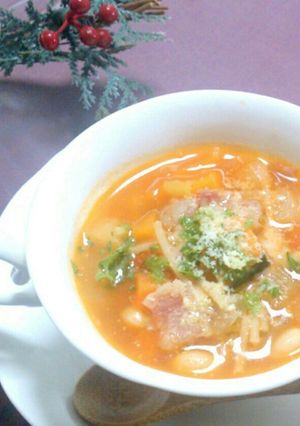 大豆の薬膳ミネストローネ-レシピのメイン写真