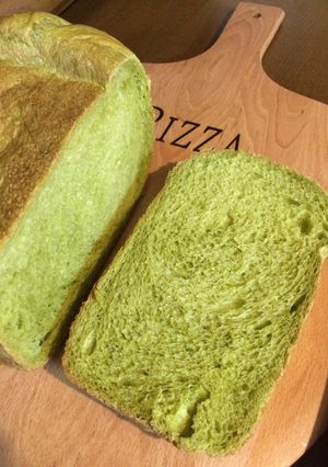 HB 抹茶食パン 早焼きコース-レシピのメイン写真