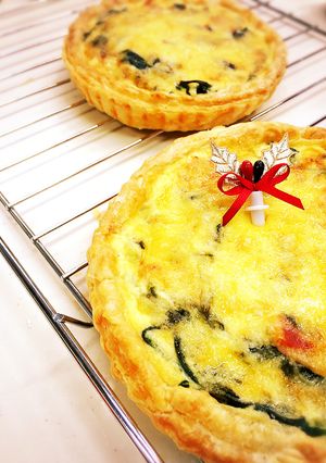 簡単！ほうれん草とベーコンのキッシュ-レシピのメイン写真