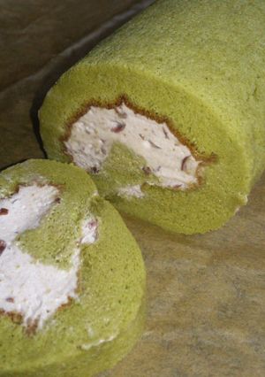 抹茶ロールケーキ-レシピのメイン写真