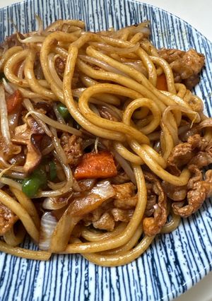 美味しい焼きうどんの作り方-レシピのメイン写真