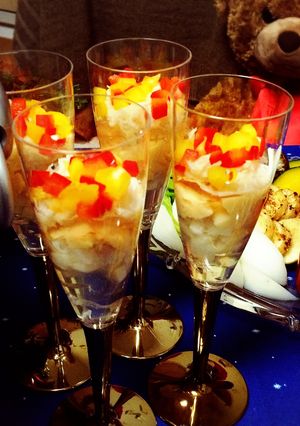 前菜 美味しかったホタテのジュレカクテル-レシピのメイン写真