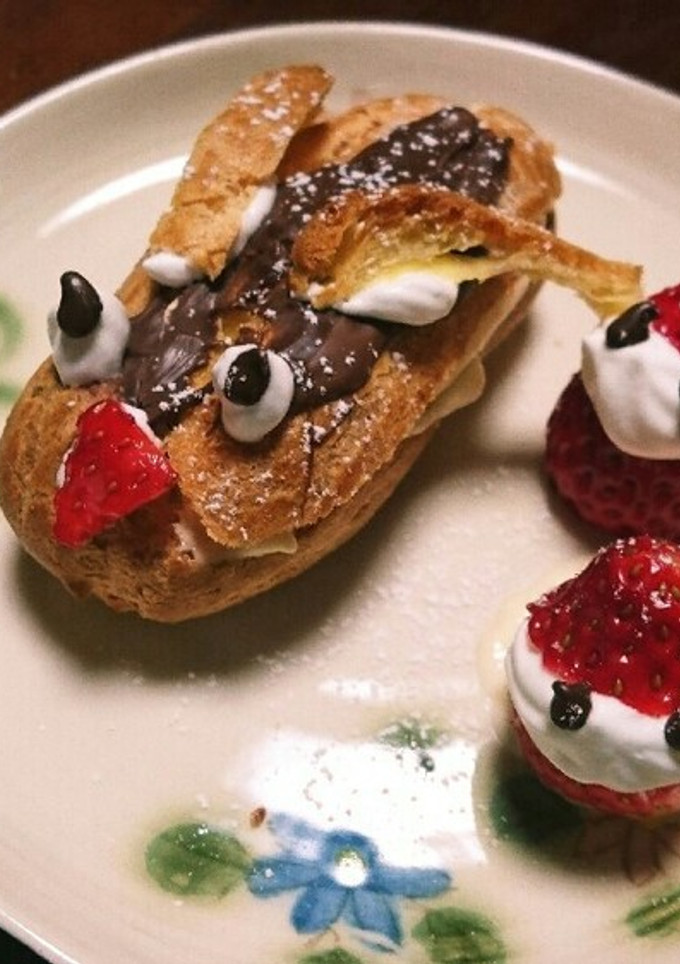 トナカイのエクレア♡ クリスマスの主役に-レシピのメイン写真