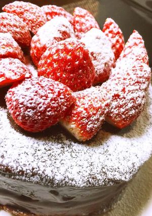 手軽に生チョコケーキ-レシピのメイン写真