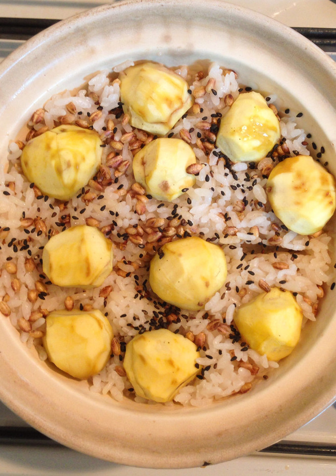 土鍋で炊き込みご飯☆栗ご飯-レシピのメイン写真