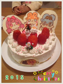 キャラチョコ クリスマスケーキ☆-レシピのメイン写真