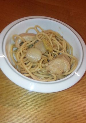 生姜入り☆鶏肉とキノコのパスタ-レシピのメイン写真