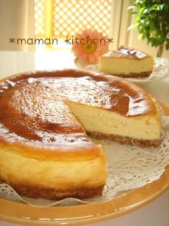簡単★しっとり濃厚チーズケーキ-レシピのメイン写真