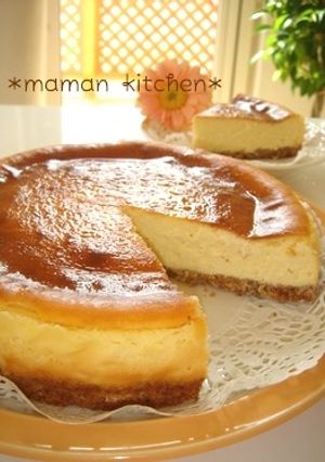 簡単★しっとり濃厚チーズケーキ-レシピのメイン写真