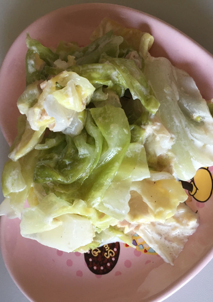 ツナとキャベツのマヨ和え-レシピのメイン写真