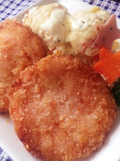 ハムとチーズのはさみ揚げ-レシピのメイン写真