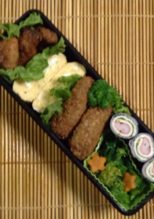 中高生のお弁当 12月24日-レシピのメイン写真