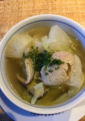 干し椎茸と干し野菜のスープ-レシピのメイン写真